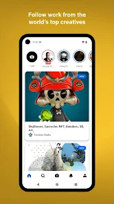 Behance Creative Portfolios App 1