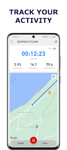 Cycling app — Bike Tracker App 1