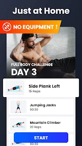 Home Workout No Equipment App 3