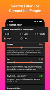 Lover Make friends & Chat App 3