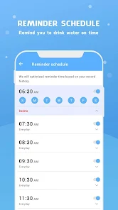 Water Reminder – Remind Drink App 4