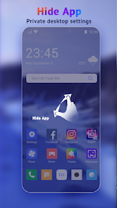 U Launcher Lite Hide App 5