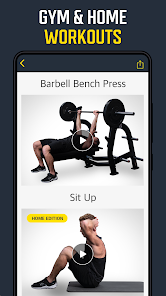 Gym Workout Planner & Tracker App 8